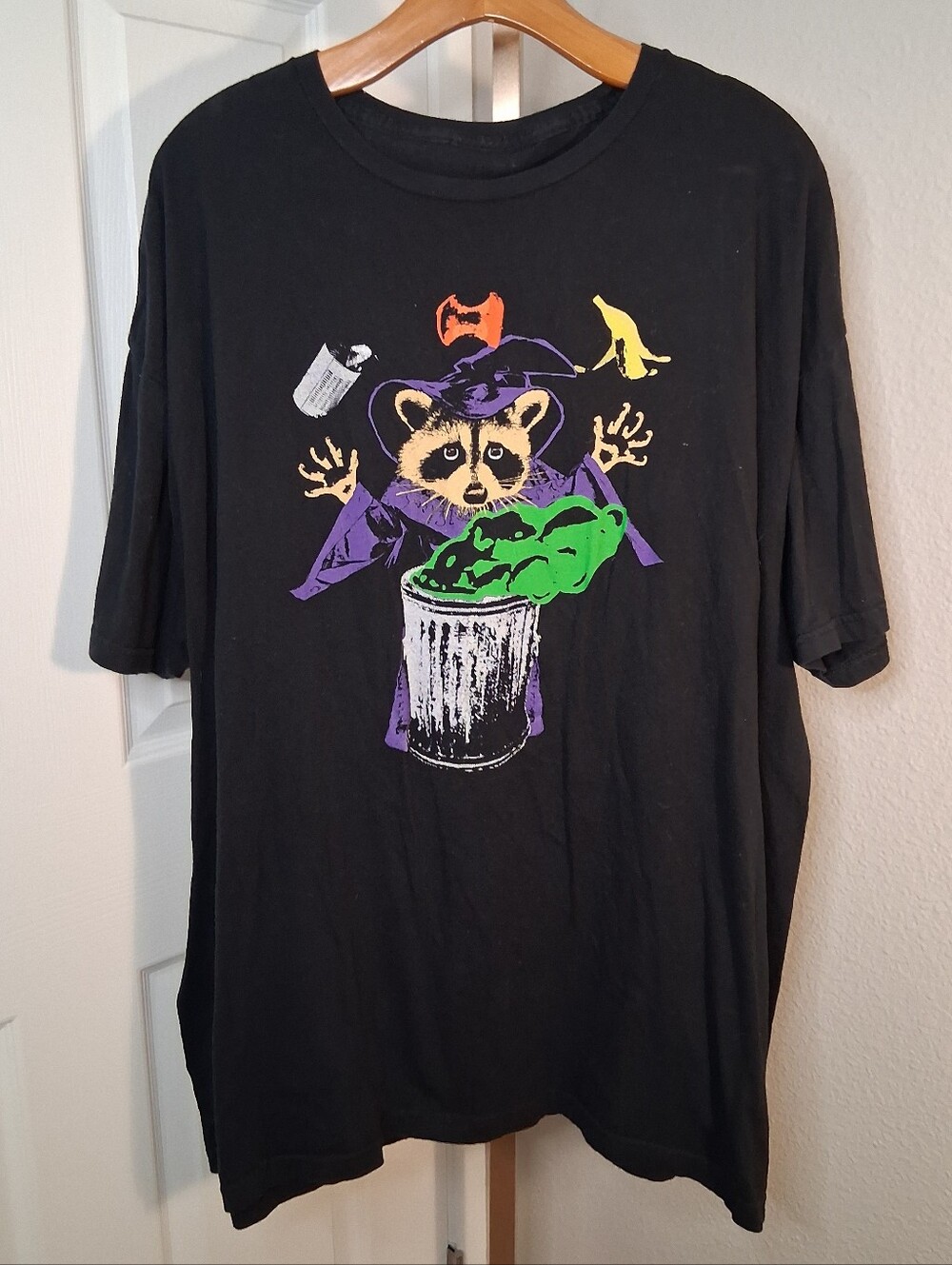 Wizard Trash Panda T Shirt Black 3XL